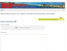 Tablet Screenshot of eldiariodelabahia.com